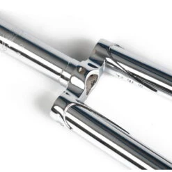 Fourche De Piste à Couronne Plate, Filetage 1 Pouce - Chrome -Vélos Série Boutique fourche de piste a couronne plate filetage 1 pouce chrome 3