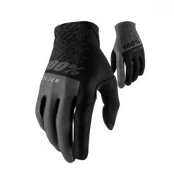 100% Gants CELIUM SP21 Black/Grey