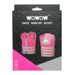GILET DE SECURITE VELO ENFANT HAUTE VISIBILITÉ WOWOW CRAZY MONSTER ROSE 5 GILET DE SECURITE VELO ENFANT HAUTE VISIBILITÉ WOWOW CRAZY MONSTER ROSE -Vélos Série Boutique gilet de securite velo enfant haute visibilite wowow crazy monster rose 2