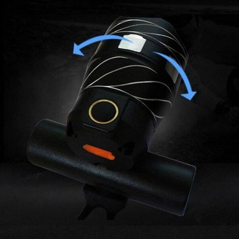 Kit D'éclairage Pour Vélo 450/120 Lumens Feu Avant Et Feu Arrière Rechargeables 5 Kit D'éclairage Pour Vélo 450/120 Lumens Feu Avant Et Feu Arrière Rechargeables – Image 5