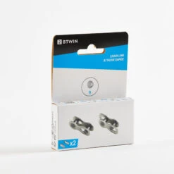 Decathlon LOT 2 PAIRES D'ATTACHES RAPIDES POUR CHAINE 9 VITESSES -Vélos Série Boutique lot 2 paires dattaches rapides pour chaine 9 vitesses 3