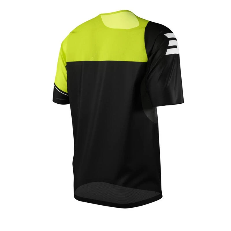 Maillot Manches Courtes Shot Revolt Noir/Jaune Enfant 2 Maillot Manches Courtes Shot Revolt Noir/Jaune Enfant – Image 2