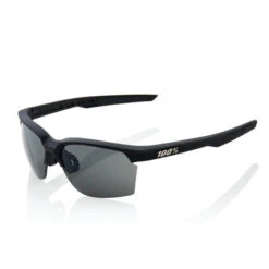 100% SPORTCOUPE - Soft Tact Black - Smoke Lens