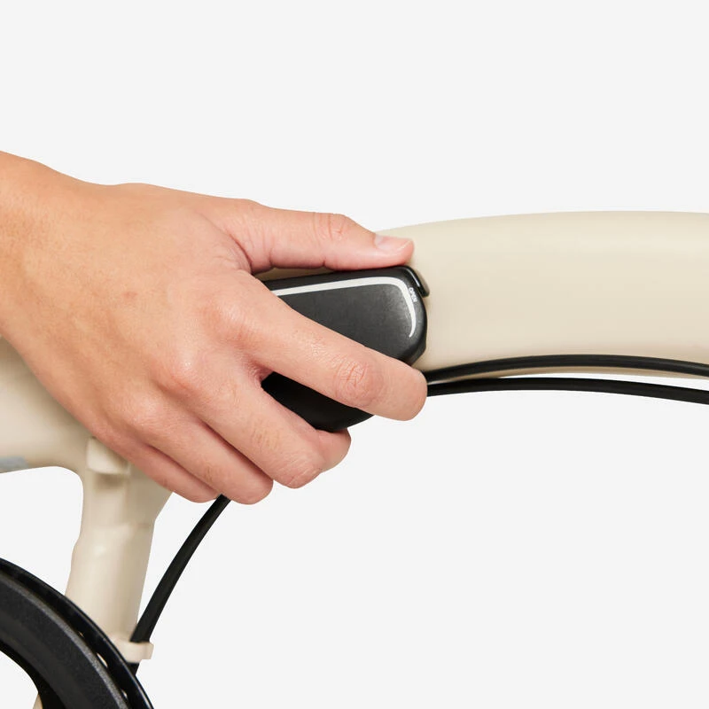 BTWIN VELO PLIANT ULTRA COMPACT FOLD LIGHT 1 SECONDE BEIGE 6 BTWIN VELO PLIANT ULTRA COMPACT FOLD LIGHT 1 SECONDE BEIGE – Image 6