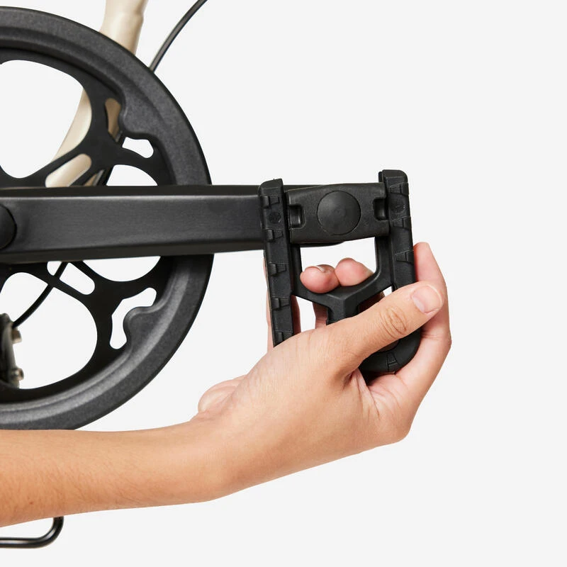 BTWIN VELO PLIANT ULTRA COMPACT FOLD LIGHT 1 SECONDE BEIGE 8 BTWIN VELO PLIANT ULTRA COMPACT FOLD LIGHT 1 SECONDE BEIGE – Image 8