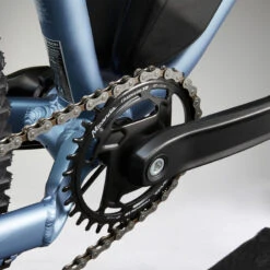 Rockrider Vélo VTT électrique Semi-rigide 27'5", E-ST 100 BLEU -Vélos Série Boutique velo vtt electrique semi rigide 275 e st 100 bleu 2