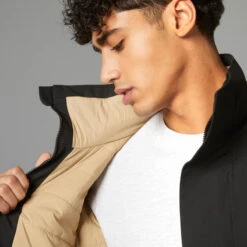 BTWIN VESTE PLUIE CHAUDE VELO VILLE VISIBILITE NUIT 540 HOMME NOIR -Vélos Série Boutique veste pluie chaude velo ville visibilite nuit 540 homme noir 2