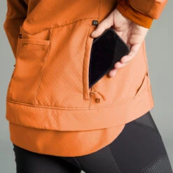 Rockrider VESTE VELO VTT HIVER FEMME ORANGE 16 Rockrider VESTE VELO VTT HIVER FEMME ORANGE -Vélos Série Boutique veste velo vtt hiver femme orange 6